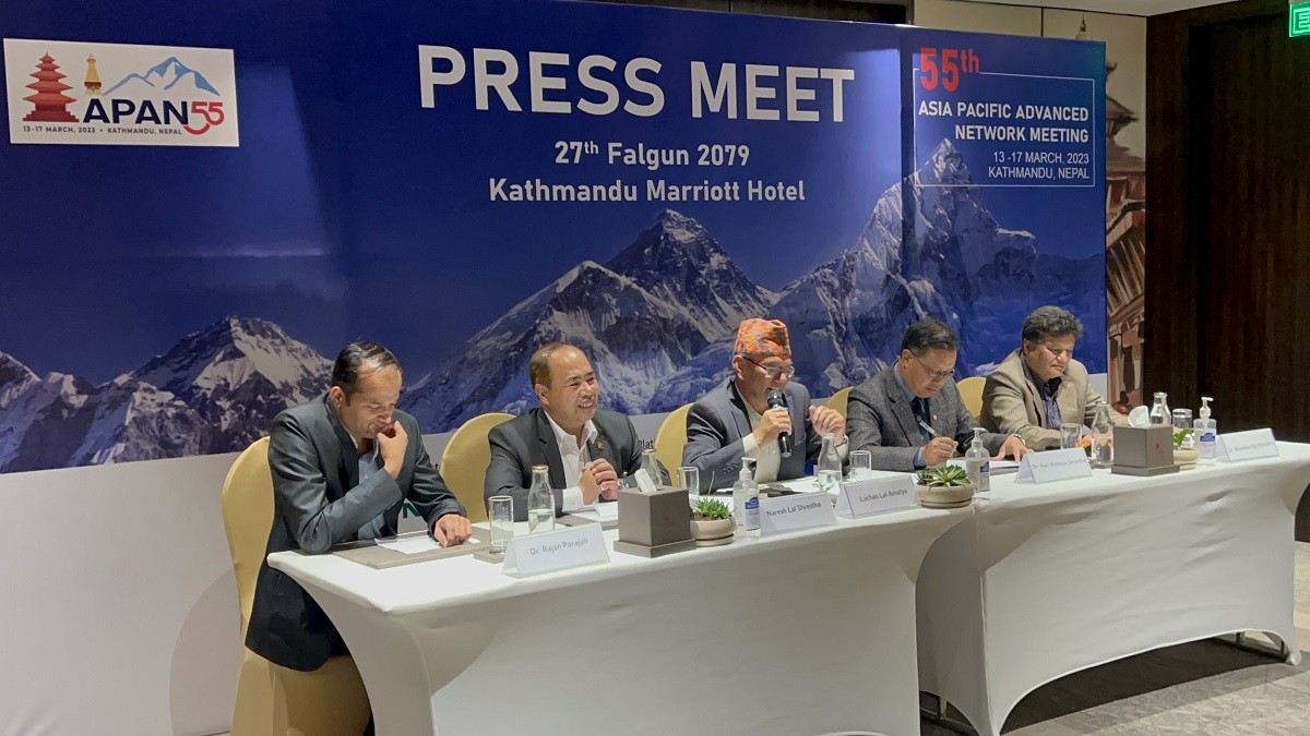 Knowledge Sharing 55th APAN International Conference in Kathmandu 13 March to 17 March 2023